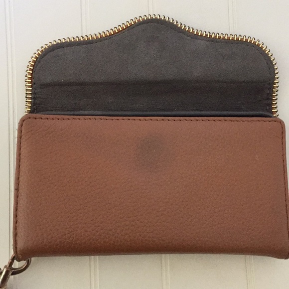 Rebecca Minkoff Phone case/wrist wallet/zip accent - Picture 4 of 8